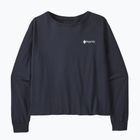 Damen-Longsleeve Patagonia Hut Tripper Easy Cut smolder blue