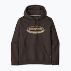 Herrenpullover Patagonia '95 Oval Logo Uprisal Hoody Den Brown: Heliotropic