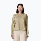 Damen-Longsleeve Patagonia Hut Tripper Easy Cut weathered stone