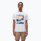 Herren Napapijri S-Valdor weißes Reiher-T-Shirt