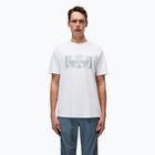 Herren Napapijri S-Vanni PRT weißes Reiher-T-Shirt