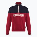 Hoodie Sweatshirt Herren Napapijri B-Saturnia HZ tibetan red R1E