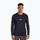 Langarmshirt Herren icebreaker Merino 150 Tech Lite Road To Cook midnight navy