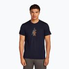 Herren-T-Shirt icebreaker Merino 150 Tech Lite Bear Tour midnight navy