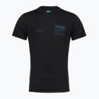 Herren-T-Shirt icebreaker Merino Blend 125 Cool-Lite Sphere Trail schwarz