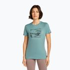 Shirt Damen icebreaker Merino 150 Tech Lite Terrain hydro
