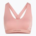 Thermoaktiver Sport-BH icebreaker Merino 125 Cool-Lite Sprite Racerback blush