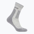 Icebreaker Damen Socken Merino Hike+ Medium Crew blizzard heather/alloy