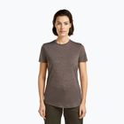 Damen-Trekking-T-Shirt icebreaker Merino 125 Cool-Lite™ Sphere III bittersweet hthr