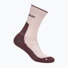Damen Socken icebreaker Merino Hike+ Light Crew pink quartz/java