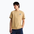Herren-Trekking-T-Shirt The North Face Mountain Celebration Regular khaki stone