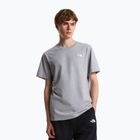 Herren-Shirt The North Face Evolution Simple Dome Regular SS tnf pale grey heather