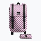 Stadtrucksack Vans Utility 18 l checkerboard pink fizz