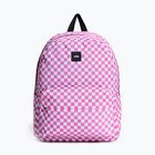 Stadtrucksack Vans Old Skool Check 22 l checkerboard pink fizz