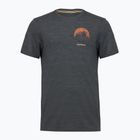 Shirt Herren Smartwool Lunar Bear Active SS Graphic Tee charcoal heather