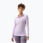 Damen-Funktionssweatshirt Smartwool Classic Thermal Merino Base Layer 1/4 Zip Boxed lavender sky heather