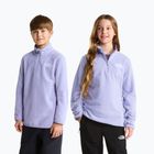 Kinder Fleecejacke The North Face Teen Glacier 1/4 Zip pale plum