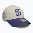Neue Ära WS Patch 9Forty Chicago White Sox Baseballmütze hellbeige