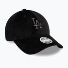 Neue Era Diamante Velour 9Forty Los Angeles Dodgers Baseballkappe schwarz