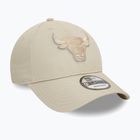 New Era Team Outline 9Forty Bulls hellbeige Baseballkappe