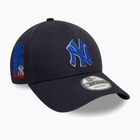 New Era Side Patch 9Forty New York Yankees Baseballmütze navy