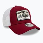 Neue Era NE Vintage Trucker Baseballkappe dunkelrot