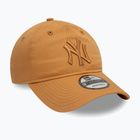 Neue Era Liga wesentliche 920 New York Yankees dunkel beige Baseballmütze