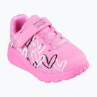 Kinder-Schuhe SKECHERS Uno Lite Love Levitate hot pink/multi
