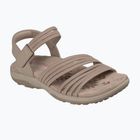 Damensandalen SKECHERS Reggae Slim Coffee Run gray