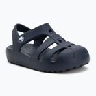 Crocs Classic Fisherman Kinder Kleinkind Sandalen navy