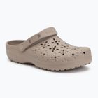 Crocs Classic Floral Cutout Clog Flip-Flops taupe