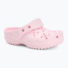 Badeschuhe Kinder Crocs Classic Floral Cutout Clog Kids Toddler pink milk