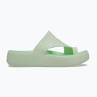 Damen Flip-Flops Crocs Getaway Platform Toe Loop jade tint