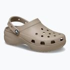 Damen Clogs Crocs Classic Platform Clog taupe