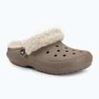 Badelatschen Crocs Classic Fleece Lined mushroom