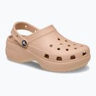 Damen Clogs Crocs Classic Platform Clog pink caramel