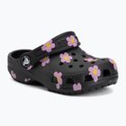 Schlappen Kinder Crocs Classic Flower 212671 black