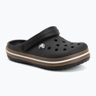 Kinder-Badelatschen Crocs Crocband Gum black