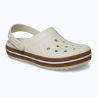 Kinder-Badelatschen Crocs Crocband Gum summit white