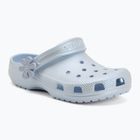 Kinder-Flip-Flops Crocs Classic Pearl Shine blue frost