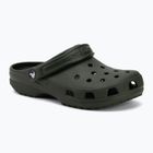 Badelatschen Crocs Classic army green