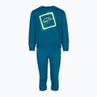 Kinder-Trainingsanzug Nike Sportswear Get With Me Lightweight Fleece green abyss