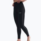 Damen-Leggings Nike One High-Waisted black/white