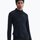 Damen-Lauf-Langarmshirt Nike Tempo Swoosh Run Dri-Fit 1/4-Zip black/white