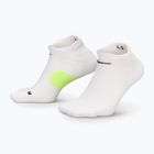 Socken Nike Running Midweight No-Show white/volt/black