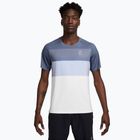 Nike Court Dri-Fit Advantage Herren-Tennisshirt in Indigo/Weiß