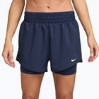 Damen-Shorts Nike One Dri-Fit High-Waisted 3" 2In1 midnight navy