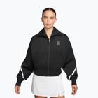 Damen-Tennisjacke Nike Advantage Dri-Fit FZ black/white