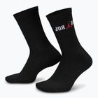 Socken Nike Jordan Everyday Crew 1 Paar black/white/university red
