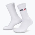 Skarpety Nike Jordan Everyday Crew 1 para white/black/university red